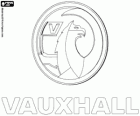 Λογότυπο της Vauxhall Motors, αγγλική μάρκα αυτοκινήτων