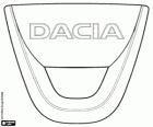 Λογότυπο της Dacia, αυτοκινήτων μάρκας της Ρουμανίας