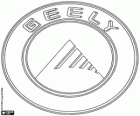 Λογότυπο της Geely, εταιρεία συμμετοχών, όχημα κατασκευαστής από Κίνα