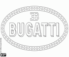 Λογότυπο της Bugatti, γαλλική μάρκα από πολυτελή αυτοκίνητα