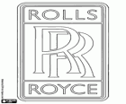 Λογότυπο της Rolls-Royce, βρετανική φίρμα από πολυτελή αυτοκίνητα