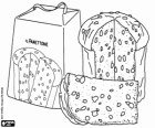 Panettone, ένα παραδοσιακό επιδόρπιο Χριστούγεννα, αρχικά από το Μιλάνο, Ιταλία