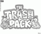 Αρχικό λογότυπο της The Trash Pack στα αγγλικά