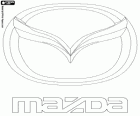 Λογότυπο της Mazda, ιαπωνικός κατασκευαστής αυτοκινήτων
