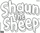 Αρχικό λογότυπο της Shaun the Sheep στα αγγλικά, Shaun τα πρόβατα