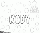 Kody, όνομα για αγόρι και κορίτσι. Παραλλαγή του Cody. Όνομα αγγλικής προέλευσης