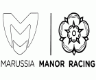 Λογότυπο της Manor Marussia F1 Team, αγωνιστικά ομάδα της Formula 1