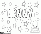 Lenny, όνομα αγγλικής προέλευσης. Παραλλαγή της Lennie. Lenny, υποκοριστικό του Leonard