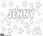 Jenny, Τζένη, υποκοριστικό από άλλα ονόματα όπως Jean, Jennifer και Genevieve. Jenny, παραλλαγή του Jenni και Jennie