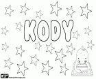 Kody, γιούνισεξ όνομα, παραλλαγή του Cody, όνομα, Ελληνικά, ιρλανδικά και γαελικό προέλευσης