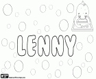 Lenny, Λένι, όνομα με διαφόρων προελεύσεων και σε διάφορες γλώσσες. Lenny και την παραλλαγή της Lennie είναι ονόματα που χρησιμοποιούνται για το κορίτσι και το αγόρι