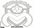 Λογότυπο του Club Atlético Monarcas Morelia, Μονάρκας Μορέλια, ποδοσφαιρική ομάδα από το κράτος της Μιτσοακάν, Μεξικό