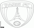 Το σήμα του Παρί Φουτμπόλ Κλαμπ, Paris Football Club, Παρί ΦΚ, ποδοσφαιρική ομάδα που βασίζεται στην πόλη του Παρισιού