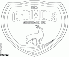 Έμβλημα του Σαμουά Νιορταί ΦΚ, Chamois Niortais Football Club, γνωστή ως Les Chamois, το αγριόγιδο, ποδοσφαιρική ομάδα της Niort, πόλη του Deux-Sèvres στη κέντρο-δυτική Γαλλία