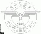 Λογότυπο της Adana Demir Spor Kulübü, Adana Demirspor, αθλητική λέσχη των Αδάνων, πρωτεύουσα της επαρχίας με το ίδιο όνομα, μεγάλη πόλη με τον ποταμό λιμάνι στο νότιο τμήμα της Ανατολίας. Άδανα είναι ο πέμπτος πιο πυκνοκατοικημένη πόλη της Τουρκίας, που βρίσκεται κοντά στη Μεσόγειο θάλασσα