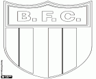 Το σήμα του Μποταφόγκο ΦΚ, Botafogo Futebol Clube, Botafogo του Ribeirão Preto, ένας ποδοσφαιρικός σύλλογος με έδρα σε αυτή την πόλη από το εσωτερικό του Σάο Πάολο κράτους, Βραζιλία