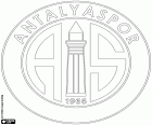Έμβλημα της Αντάλιασπορ, Antalyaspor Kulübü, ποδοσφαιρική ομάδα που βασίζεται στην Αττάλεια, πόλη που βρίσκεται στη μεσογειακή ακτή της Νοτιοδυτικής Τουρκίας και πρωτεύουσα της επαρχίας με το ίδιο όνομα