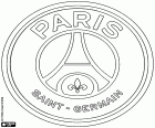 Ασπίδα του Παρί Σεν Ζερμέν, ΠΣΖ, Paris Saint-Germain Football Club, αθλητική λέσχη και ποδοσφαιρικός σύλλογος που εδρεύει στο Παρίσι, στη γαλλική πρωτεύουσα