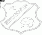 Έμβλημα του Λέσχη ποδοσφαίρου Αϊντχόβεν, Football Club Eindhoven, μια ποδοσφαιρική ομάδα με έδρα το Αϊντχόβεν, η πέμπτη μεγαλύτερη πόλη στην Ολλανδία, για την επαρχία του North Brabant στο νότο της χώρας