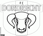 Το σήμα του ΦΚ Ντόρντρεχτ, Football Club Dordrecht, ποδοσφαιρική ομάδα που βασίζεται στο Ντόρντρεχτ, πόλη στην επαρχία της Νότιας Ολλανδίας, στο δυτικό μέρος της χώρας