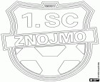 Το σήμα της 1. SC Znojmo FK, 1. Sport Club Znojmo Fotbalový klub, ποδοσφαιρική ομάδα με έδρα το Znojmo, πόλη κοντά στα σύνορα με την Αυστρία στα νοτιοανατολικά της Τσεχικής Δημοκρατίας, που βρίσκεται 55 χλμ από Brno στην της περιφέρειας Νότιας Μοραβίας