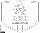 Λογότυπο της ΡΚΣ Βάαλβαϊκ, RKC Waalwijk, Rooms Katholieke Combinatie Waalwijk, γνωστή ως Βααλβάικ, ποδοσφαιρική ομάδα με έδρα την Waalwijk, πόλη στα νότια της Ολλανδίας, της επαρχίας του Βόρεια Βραβάντη