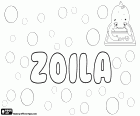 Zoila, όνομα για κορίτσι, γυναίκα παραλλαγή του Zoilo, προέρχεται από το ελληνικό όνομα Ζωίλος, Zoilos