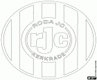 Έμβλημα του Ρόντα ΓΚ, Sport Vereniging Roda Juliana Combinatie Kerkrade, ποδοσφαιρική ομάδα με έδρα το Kerkrade, πόλη κοντά στα σύνορα με τη Γερμανία, για την επαρχία του Λιμβούργου, στα νότια της Ολλανδίας