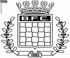 Έμβλημα της Μποαβίστα ΦΚ, Boavista Futebol Clube, ποδοσφαιρική ομάδα που βασίζεται στο Πόρτο, η δεύτερη μεγαλύτερη πόλη της χώρας, στις εκβολές του ποταμού Douro, Βόρειας Πορτογαλίας