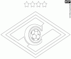 Λογότυπο της ΦΚ Σπαρτάκ Μόσχας, Futbolʹnyĭ Klub Spartak Moskva, ποδοσφαιρική ομάδα με έδρα στη Μόσχα, στη ρωσική πρωτεύουσα. Αυτό το club ήταν γνωστή ως η ομάδα του λαού και ήταν μέρος του μια σημαντική αθλητική λέσχη στο σοβιετικό χρόνο