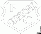 Λογότυπο της ΦΚ Ουτρέχτη, Football Club Utrecht, ποδοσφαιρική ομάδα με έδρα την Ουτρέχτη, η τέταρτη πιο πυκνοκατοικημένη πόλη της Ολλανδίας και η πρωτεύουσα του ομώνυμου επαρχίας. Ουτρέχτη είναι σπίτι του το πιο διάσημο πανεπιστήμιο της χώρας