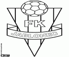 Το σήμα της ΦΚ Γιάμπλονετς, FK Jablonec, ποδοσφαιρική ομάδα με έδρα την Τζαμπλόνεκ nad νήσου, πόλη στις όχθες του ποταμού Νίσα, βρίσκεται περίπου 10 χιλιόμετρα από Λίμπερετς, στο Βορρά από την ιστορική περιοχή της Βοημίας, στο βόρειο τμήμα της Τσεχικής Δημοκρατίας