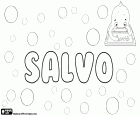 Salvo, παραλλαγές της Salvio και Salve, το όνομα της λατινικής προέλευσης για αγόρι, που προέρχεται από το λατινικό όνομα Salvus ή Salvius, Σάλβιος. Salvo είναι επίσης ένα επώνυμο