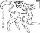 Liepard, Reperudasu, ένα Pokemon απειλητικό τύπος της πέμπτης γενιάς. Η εξέλιξη της Purrloin