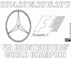 Mercedes AMG Petronas Motorsport έχει επικυρώσει τον τίτλο του 2017 FIA κατασκευαστών της Φόρμουλα 1 παγκόσμιος πρωταθλητής. Mercedes Formula 1 ομάδα πέτυχε το τέταρτο συνεχόμενο τίτλο