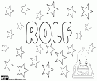 Rolf, όνομα για το αγόρι που προέρχεται από το γερμανικό όνομα Hrolf και το παλαιό νορβηγικό όνομα Hrólfr, συστολή Hrodwulf. Rolf είναι ένα όνομα που χρησιμοποιείται στα γερμανικά, σουηδικά, νορβηγικά, δανικά και σπάνια στα αγγλικά