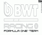 Λογότυπο μιας ομάδας αγώνων αυτοκινήτων, BWT Racing Point F1 Team