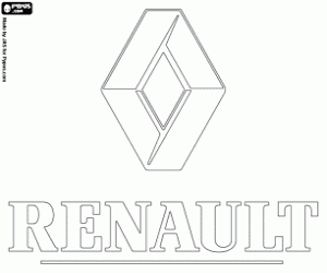 για ζωγραφική Renault, παλιό έμβλημα