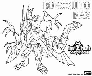 για ζωγραφική Roboquito Max, Invizimals Shadow Zone