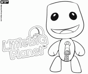 για ζωγραφική Sackboy, LittleBigPlanet χαρακτήρα