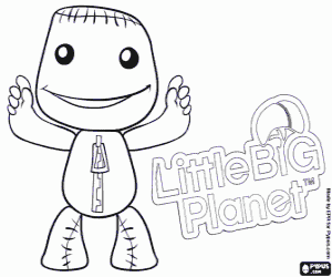 για ζωγραφική Sackboys, LittleBigPlanet