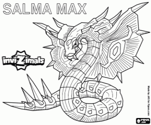 για ζωγραφική Salma Max, μια Invizimals