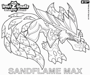 για ζωγραφική Sandflame Max, Invizimals Shadow Zone