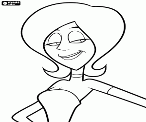 για ζωγραφική Scarlet Overkill, ένα σούπερ κακοποιούς