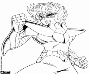 για ζωγραφική Seiya από αστερισμό Πήγασος