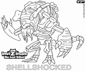 για ζωγραφική Shellshocked, Invizimals The Lost Tribes