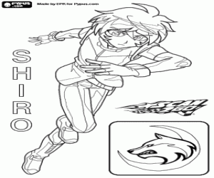 για ζωγραφική Shiro Shibakusa, Scan2Go χαρακτήρας