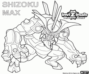 για ζωγραφική Shizoku Max, Invizimals Shadow Zone