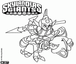 για ζωγραφική Skylander Fright Rider