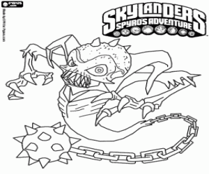 για ζωγραφική Skylander Ghost Roaster
